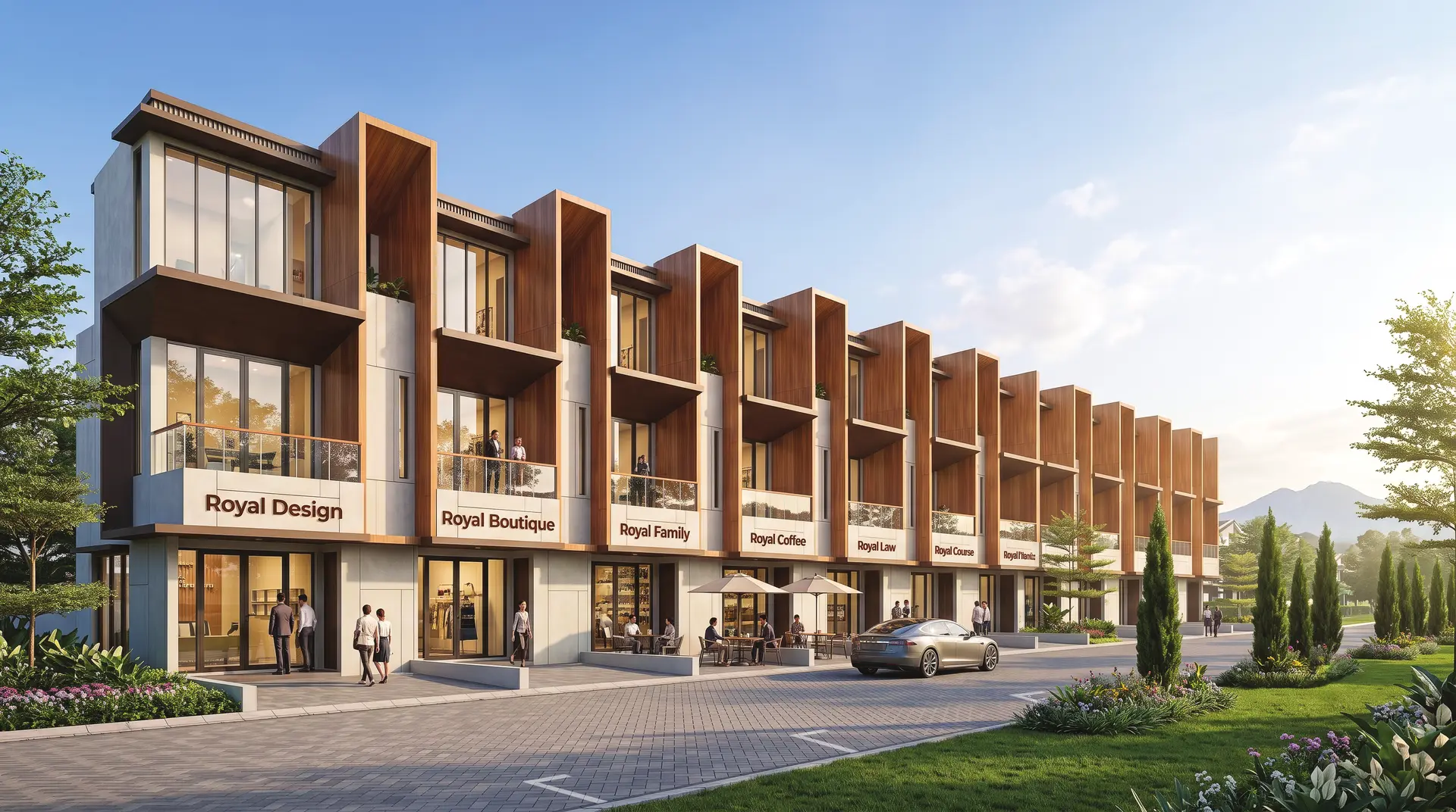Crystal Loft, Ruko 3 lantai, Royal Tajur